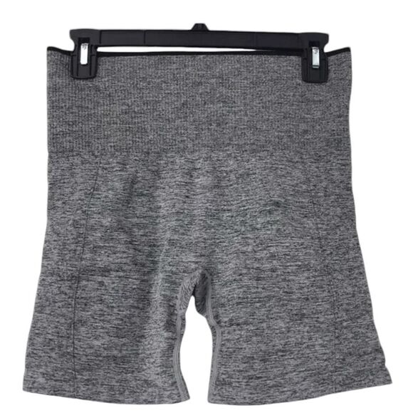 THIRDLOVE SEAMLESS KNITWEAR BIKE SHORTS in Grey NWT L - Picture 1 of 5